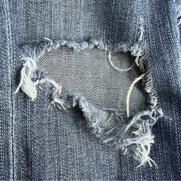 Agolde Distressed Skinny Jeans Size 24 - Picture 9 of 15